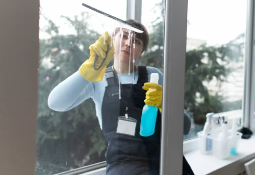 Nettoyage de vitres intérieures et extérieures à Chéu